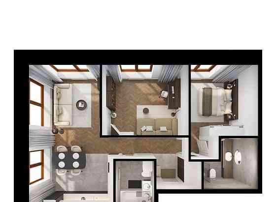 2-комн. квартира, 71.7 м2, 1/9 эт. Санкт-Петербург
