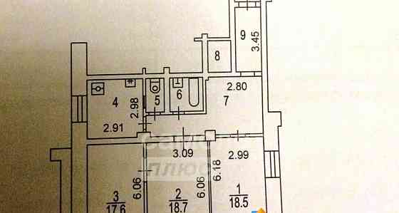 Комната, 18.5 м2, 1/8 эт. Москва