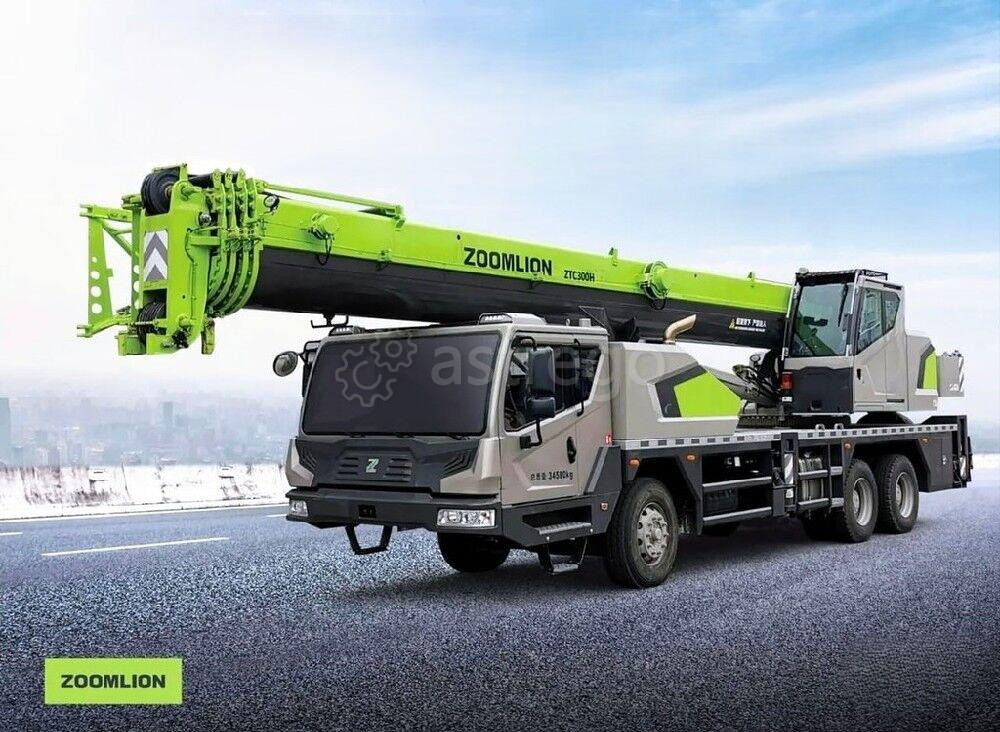 Кран автомобильный Zoomlion ZTC300, грузоподъемность 30 т, вылет стрелы 42 м (50 м) Новосибирск - изображение 1