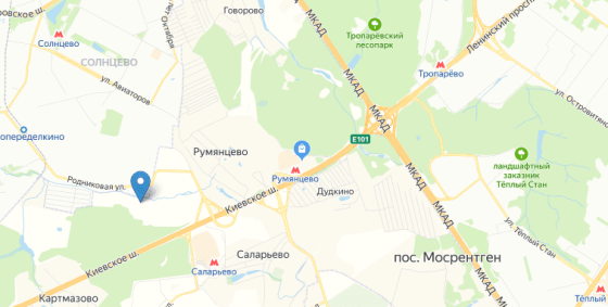 Земля промышленного назначения, 1.87 га Москва