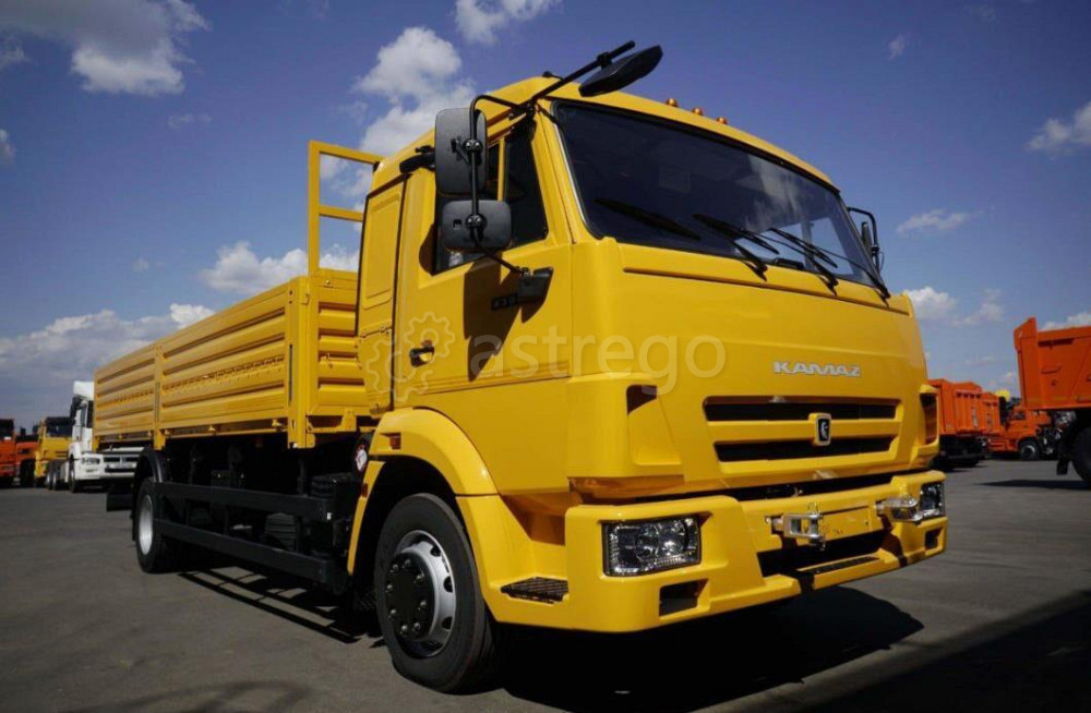 Бортовой автомобиль на шасси Isuzu Elf 4х2, 205 л.с., борт 3.6 м, с КМУ XCMG 3.2 т Набережные Челны - изображение 1