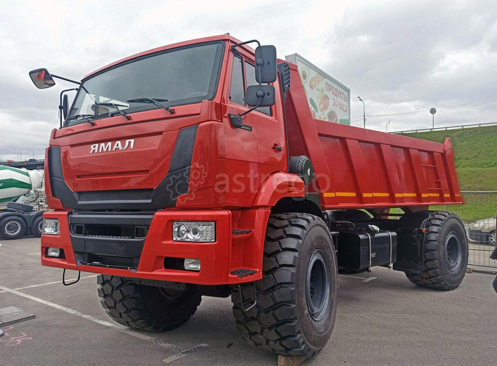 Внедорожный самосвал с шарнирно-сочлененной рамой (ШСР) ЯМАЛ В-4520 4х4, грузоподъемность 22,8 т, 12 Оренбург - изображение 1