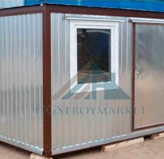 Вагончик бытовка металлический зимний 3х2,4 м GGStroyMarket Москва