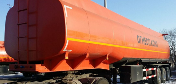 Полуприцеп цистерна 45 м3, 3 оси Благовещенск