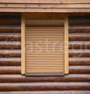 Рольставни на окна 1500х1200 мм с автоматическим управлением Alutech Чебоксары - изображение 1