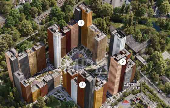 2-комн. квартира, 56.1 м2, 8/27 эт. Москва
