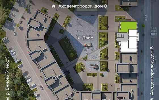 4-комн. квартира, 108.4 м2, 2/15 эт. Красноярск