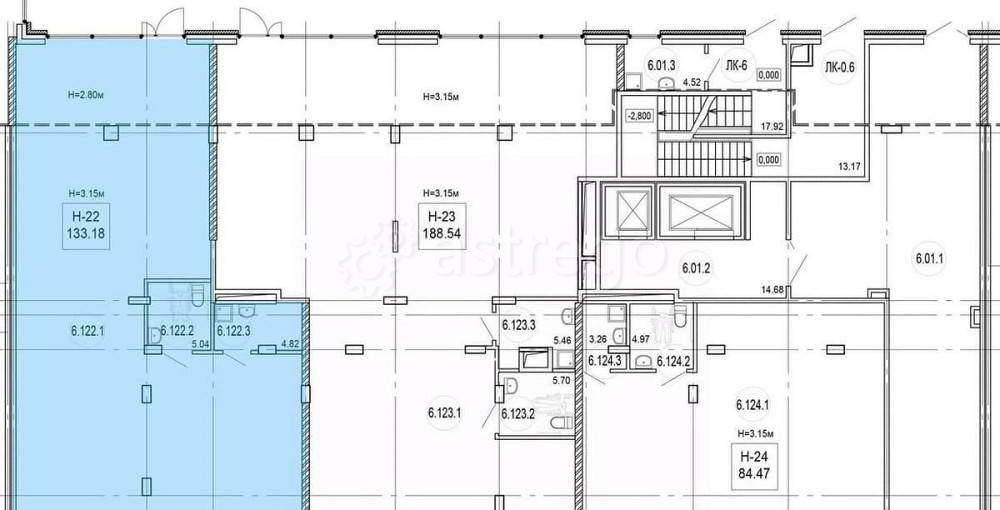 Свободного назначения, 133.18 м2 Санкт-Петербург - изображение 1