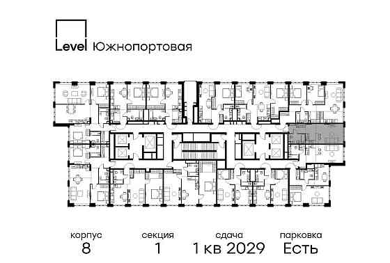 Студия, 31.7 м2, 25/49 эт. Москва
