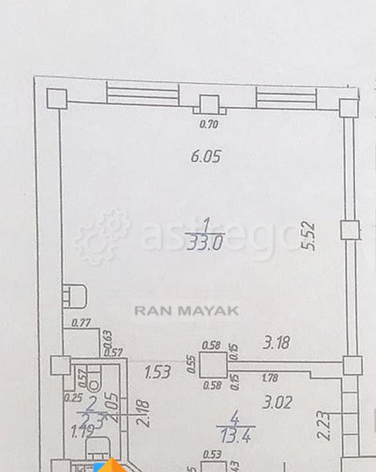 Свободного назначения, 54 м Майкоп - изображение 3