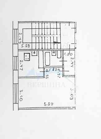 1-комн. квартира, 30.8 м2, 3/5 эт. Норильск