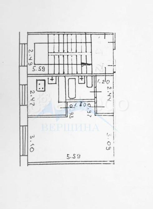1-комн. квартира, 30.8 м2, 3/5 эт. Норильск - изображение 6