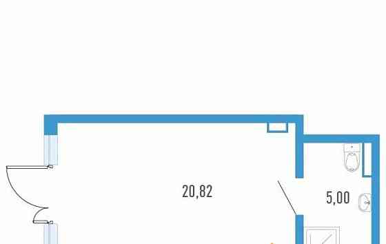 Свободного назначения, 25.9 м2 Санкт-Петербург