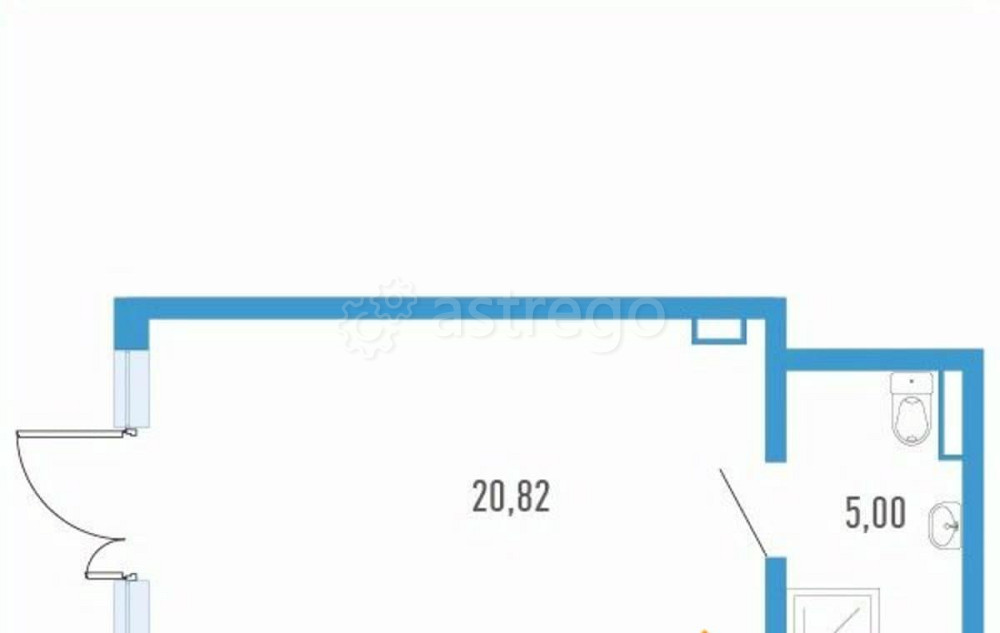 Свободного назначения, 25.9 м2 Санкт-Петербург - изображение 6