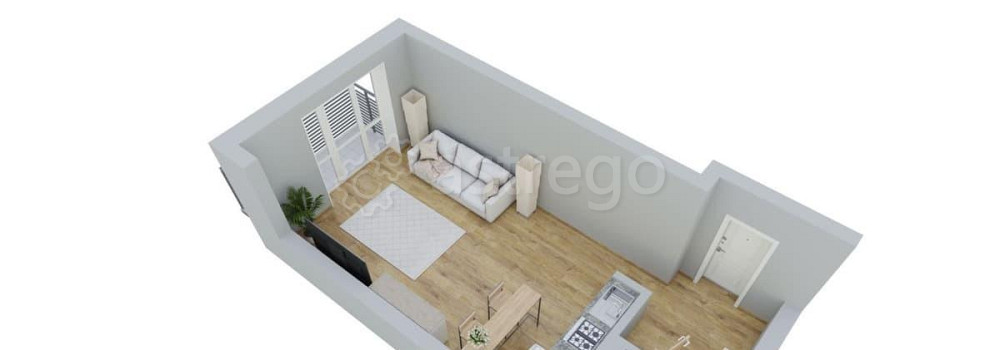 Студия, 38.8 м2, 10/17 эт. Астрахань - изображение 5