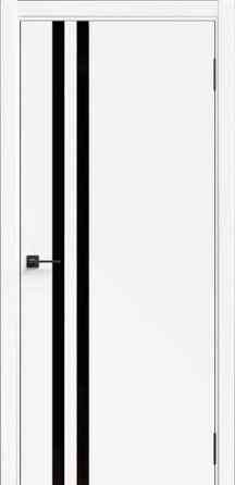 Дверь межкомнатная серия Бухта ST модель Маяк 600х900 мм покрытие ПВХ Soft Touch, Soft Touch серый Чита