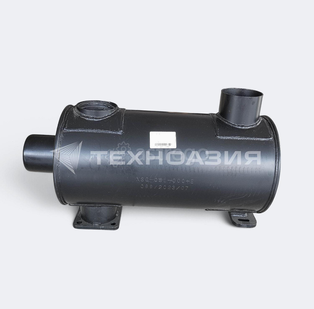 Глушитель XSG-08L-000+C ДВС Shanghai SC9D220.2G2B1 XCMG LW500/LW500FN Благовещенск - изображение 1