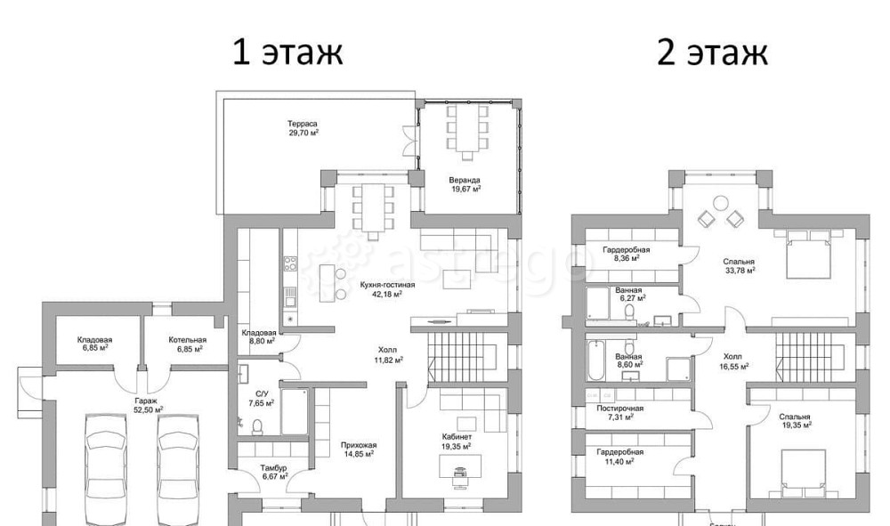 Коттедж, 292 м2, 2 эт. Москва - изображение 1