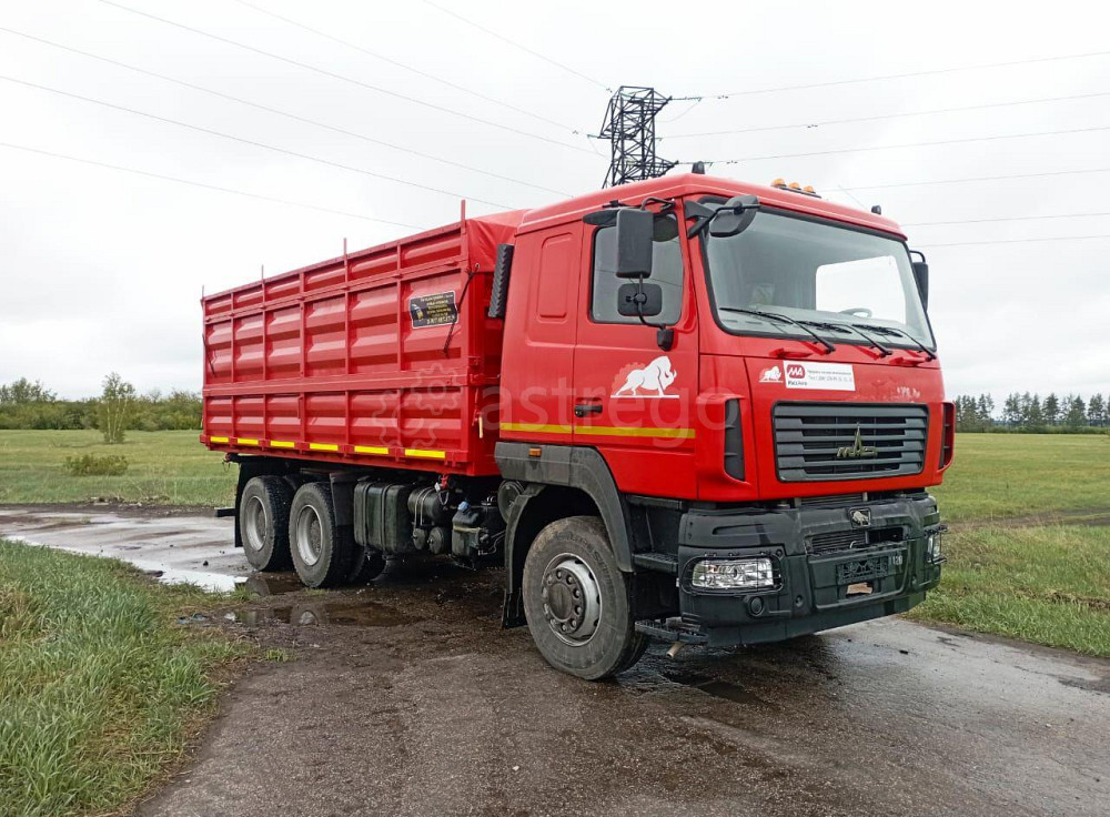 Самосвал-зерновоз на шасси МАЗ 6501С5-8550-000 Самара - изображение 1