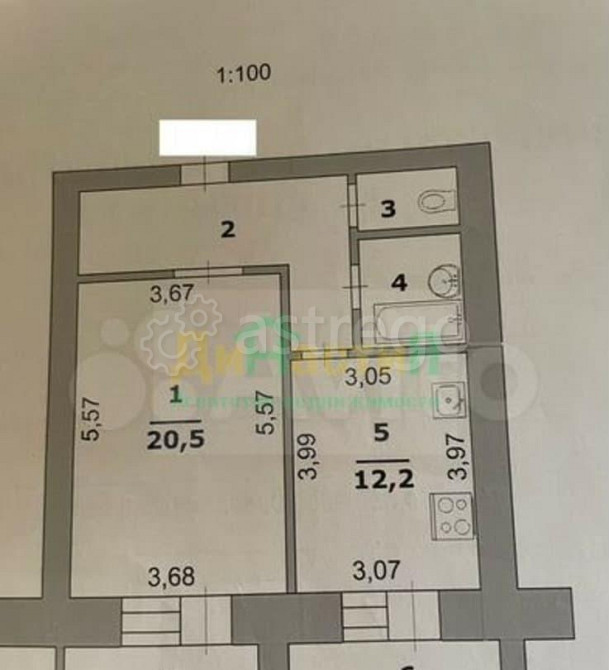 1-комн. квартира, 48 м2, 7/10 эт. Белгород - изображение 4