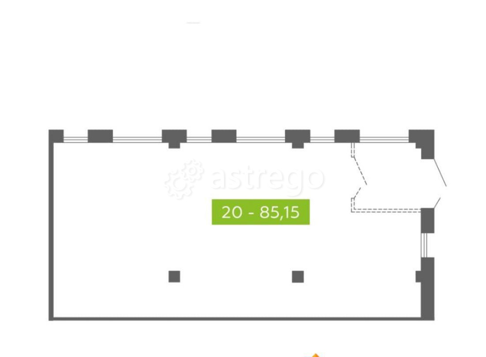 Свободного назначения, 85.15 м2 Северодвинск - изображение 1