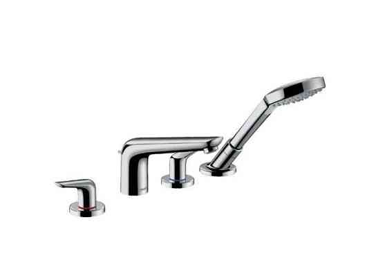 Смеситель для ванны и душа Hansgrohe, Novus, тип открывания воды - двухрычажный Москва