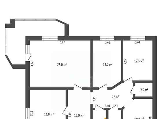 4-комн. квартира, 116 м2, 1/6 эт. Благовещенск