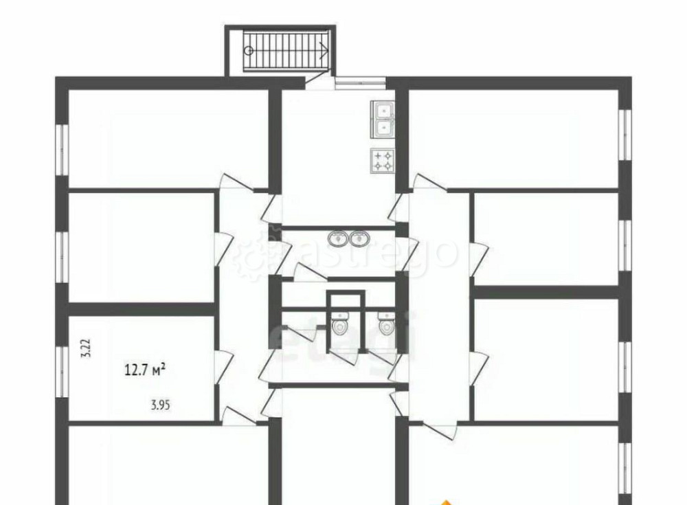 Комната, 12.7 м2, 2/9 эт. Санкт-Петербург - изображение 1