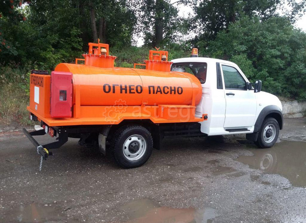Топливозаправщик УАЗ 362233 на шасси УАЗ ПРОФИ 1500л.- 2секции Самара - изображение 1