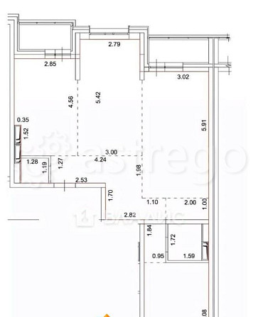 3-комн. квартира, 79.5 м2, 12/16 эт. Новоалтайск - изображение 3