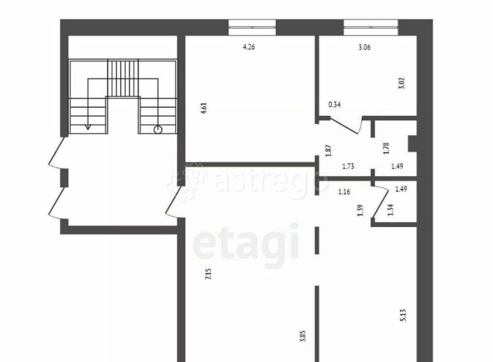 Офис, 85.3 м2 Красноярск - изображение 1