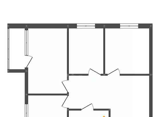 3-комн. квартира, 58 м2, 4/5 эт. Белогорск