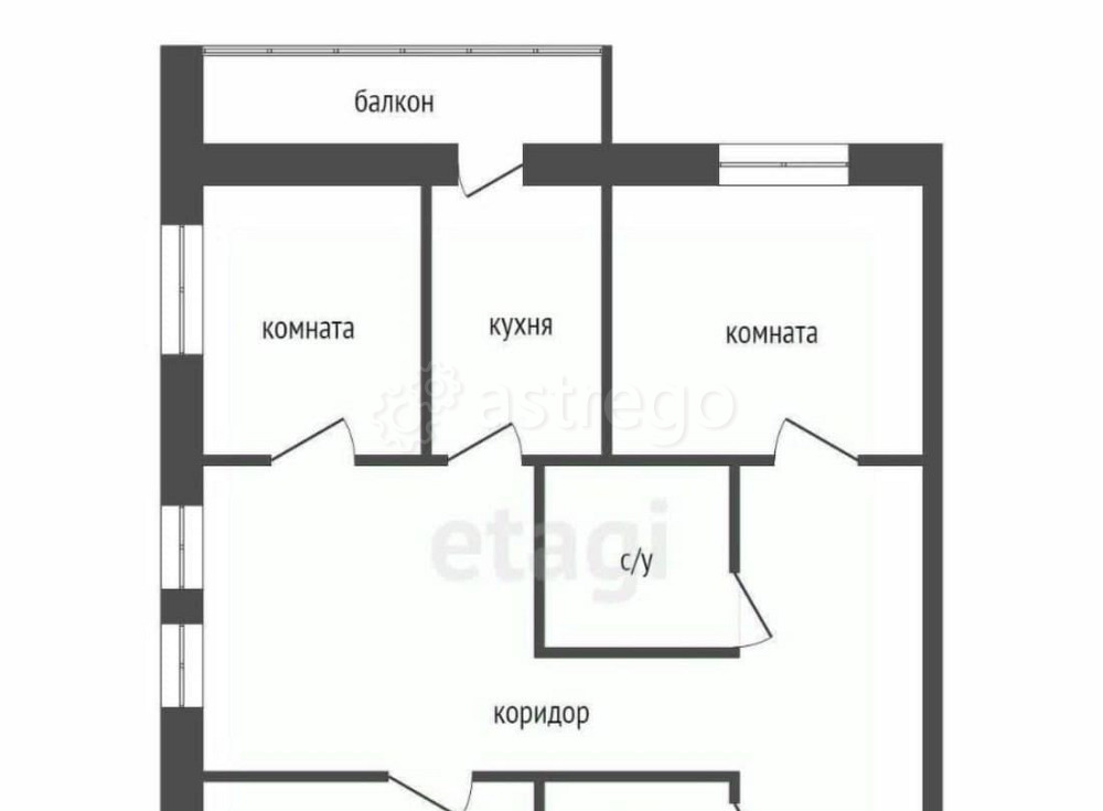 4-комн. квартира, 98.3 м2, 3/20 эт. Красноярск - изображение 1