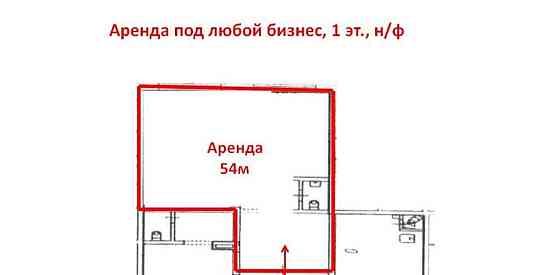 Торговое помещение, 53 м2 Санкт-Петербург