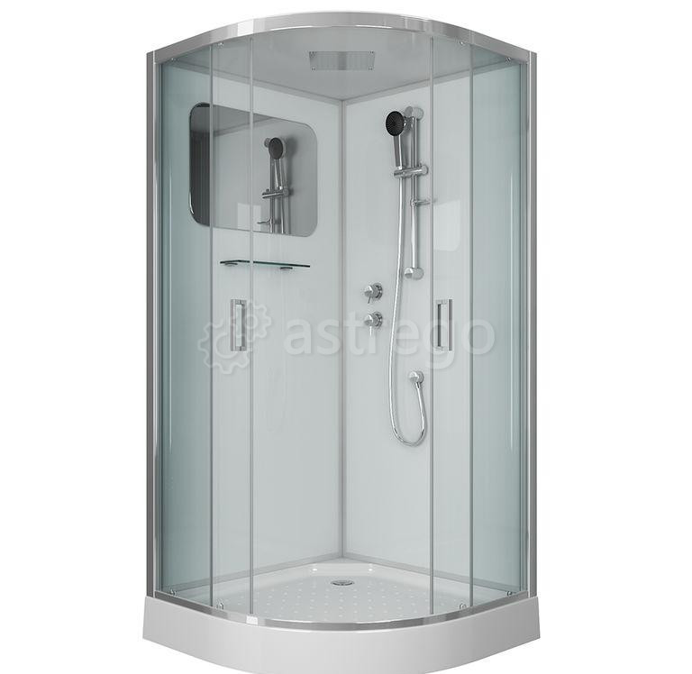 Душевая кабина 100х100 низкий поддон Niagara NG 6002 Красноярск - изображение 1