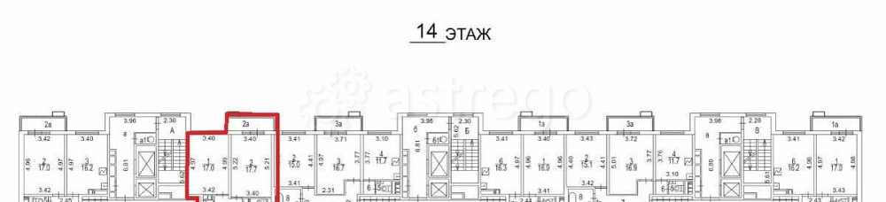 4-комн. квартира, 96.1 м2, 14/14 эт. Москва - изображение 7