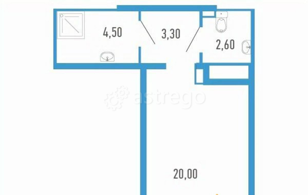 Свободного назначения, 33.2 м2 Санкт-Петербург - изображение 6