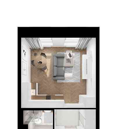 Студия, 25.7 м2, 3/9 эт. Благовещенск