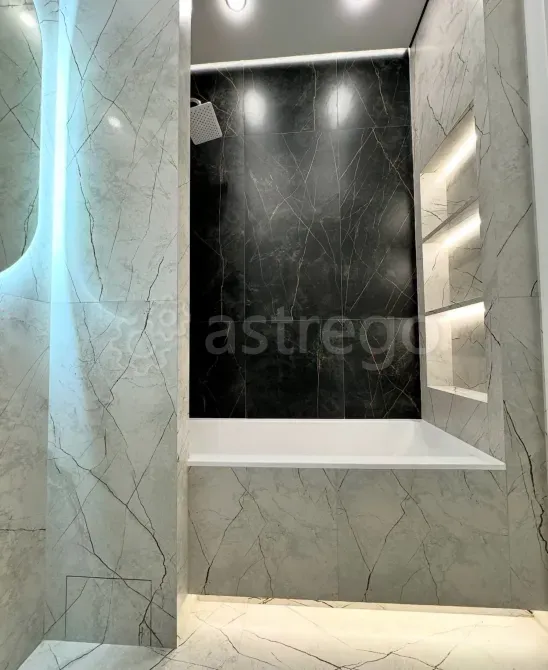 Ремонт ванных. санузлов под ключ. Керамогранит на пол.Ванные панелями Хабаровск - изображение 9