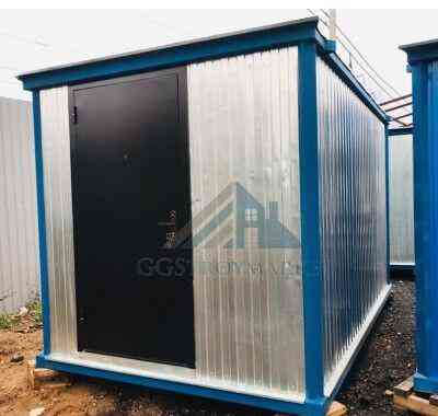 Бытовка металлическая утепленная для проживания БК-02 4,0х2,4 м GGStroyMarket, Россия Москва