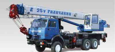 Автокран 25 т Галичанин КС-55713-1В-4 6х4 Самара