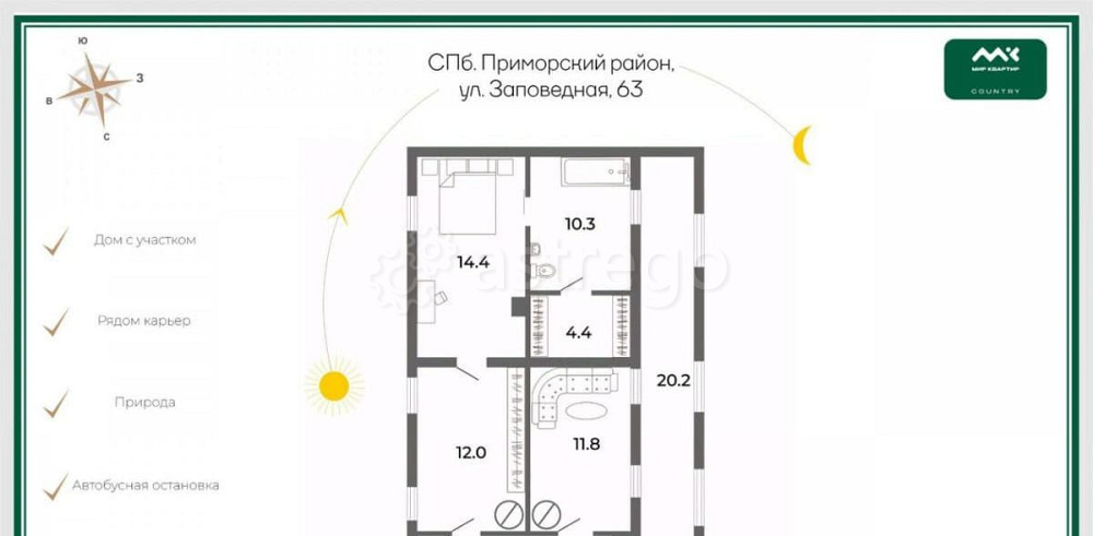 Дом, 114.2 м2, 11 соток, 1 эт. Санкт-Петербург - изображение 5