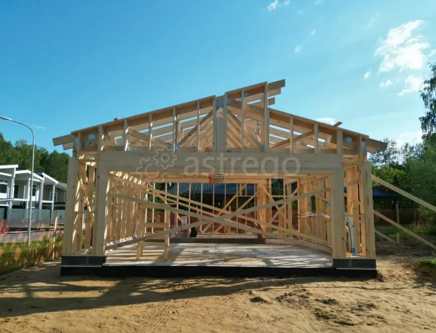 Деревянные фермы VOIMAKAS — прочные стропильные конструкции для вашей кровли Санкт-Петербург - изображение 3