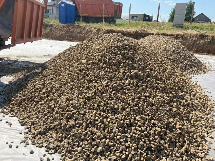 Щебень Известняковый, Гравийный Москва - изображение 1