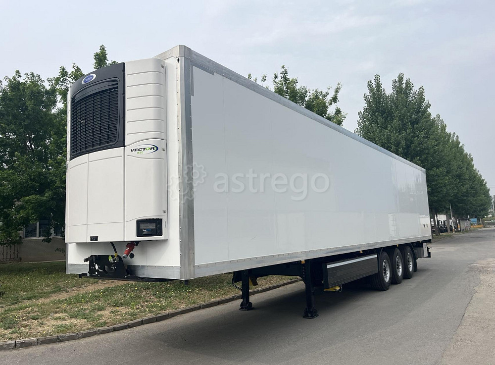 Полуприцеп-рефрижератор BULL SX03 (CIMC) 3 оси SAF, EBS Wabco 2S/2M, ХОУ Carrier Vector 1550 Краснодар - изображение 1