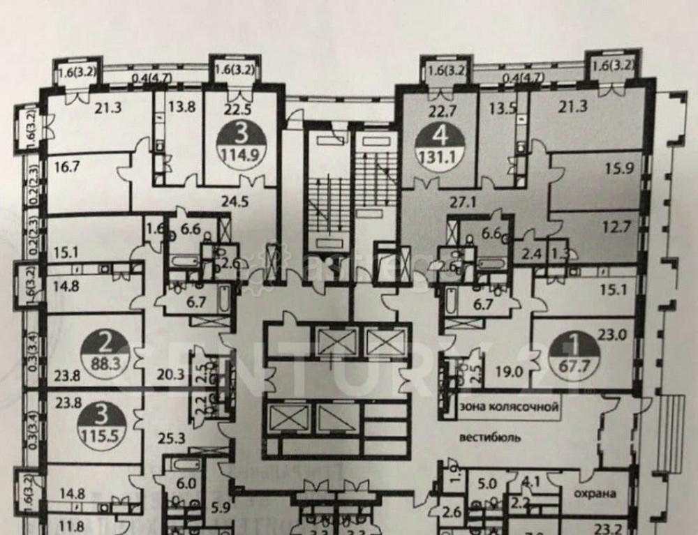 4-комн. квартира, 131.1 м2, 4/33 эт. Москва - изображение 5