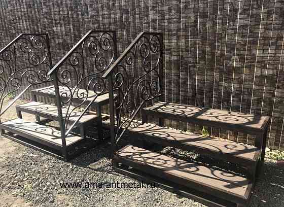 Лестница металлическая уличная Раменское