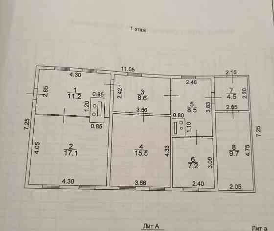 Дом, 82.3 м2, 6 соток, 1 эт. Ачинск