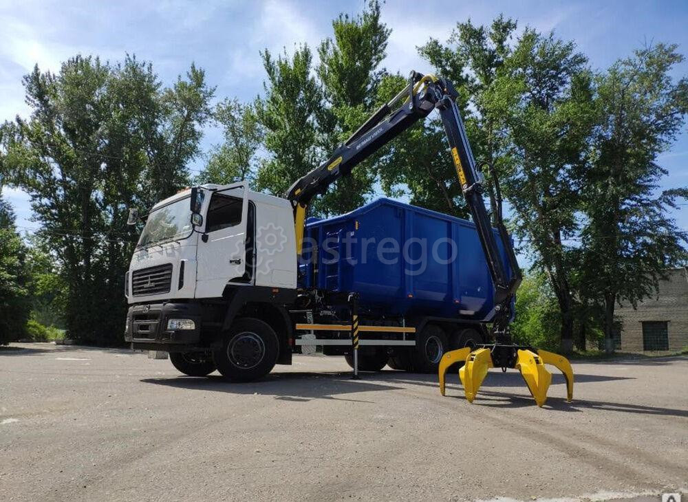Ломовоз МАЗ 6312С5 с КМУ Palfinger 30 кубов Санкт-Петербург - изображение 1