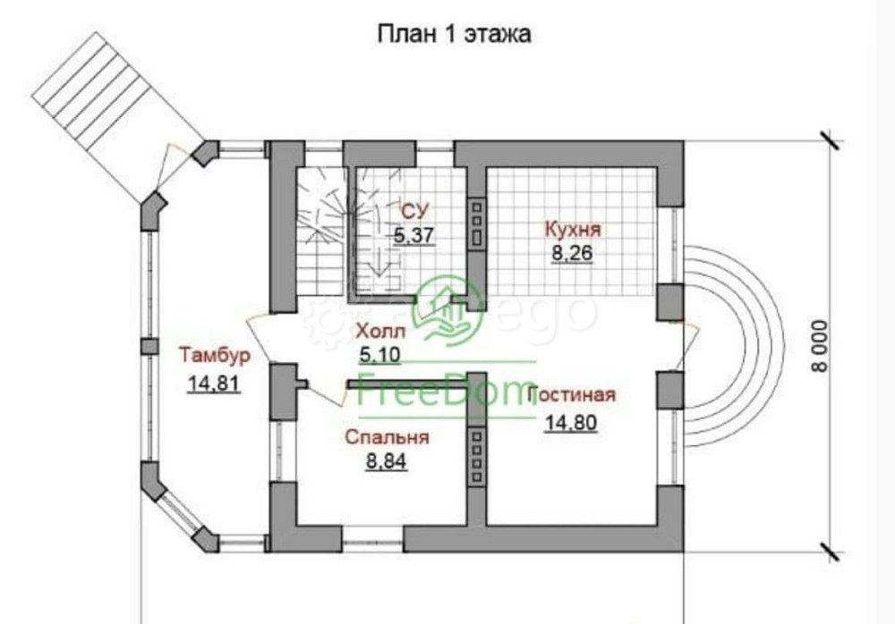 Дача, 40 м2, 12 соток, 2 эт. Белгород - изображение 10